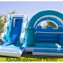 Blue & White Jumping Castle