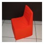 Orange chair cover