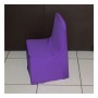 Purple chair cover