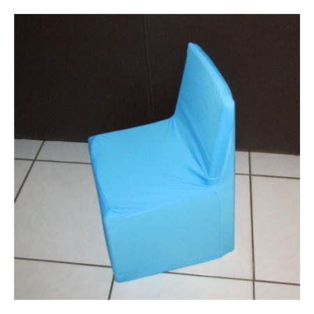 Turquoise chair cover